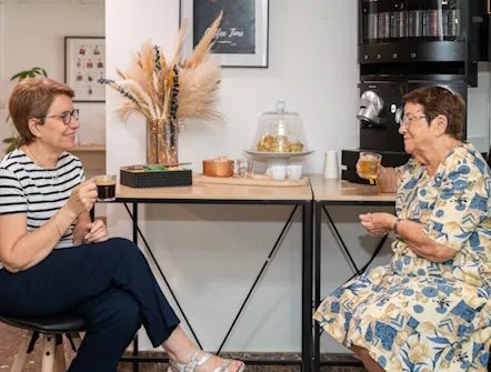 Les familles toujours bienvenues auprès des résidents